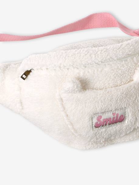 Sac banane animation poche chat fille bleu pâle+blush+double stone+multicolore+prune+rose+vanille - vertbaudet enfant 