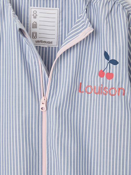 customisable smock for girls blue - vertbaudet enfant 