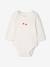 Pack of 3 long-sleeved bodysuits for baby ecru - vertbaudet enfant 