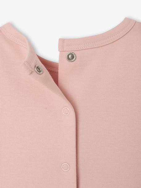 Pack of 2 baby sleepsuits with back opening sage green - vertbaudet enfant 