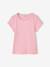 Pack of 3 short-sleeved T-shirts for girls beige - vertbaudet enfant 