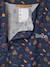 customisable zip-up smock for boys night blue - vertbaudet enfant 