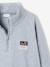 Boys fleece sweatshirt with funnel neck marl grey - vertbaudet enfant 