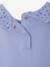 Long Sleeve Top with Embroidered Collar, for Babies BEIGE LIGHT SOLID+blue+striped navy blue+striped red - vertbaudet enfant 