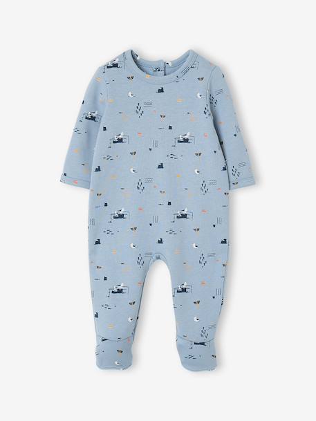 Pack of 2 sleepsuits for baby blue - vertbaudet enfant 