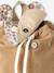 Sac à dos bébé fille gaze de coton beige - vertbaudet enfant 