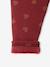 Fleece lined leggings for babies night blue+rosy+terracotta - vertbaudet enfant 