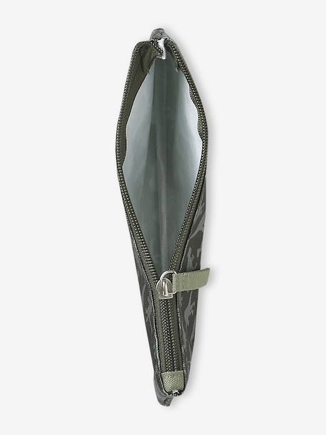 Customisable school bag for boys khaki - vertbaudet enfant 