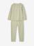Lot 2 pyjamas fille vert sauge - vertbaudet enfant 