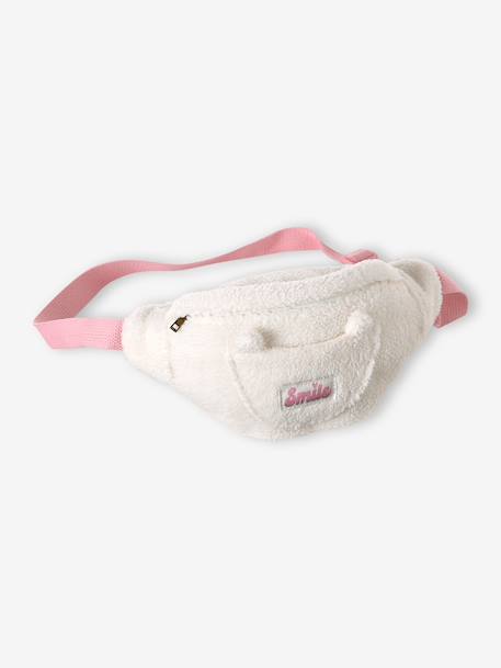 Sac banane animation poche chat fille bleu pâle+blush+double stone+multicolore+prune+rose+vanille - vertbaudet enfant 