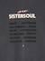Long-sleeved sweatshirt for girls anthracite - vertbaudet enfant 