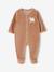 Pack of 2 baby sleepsuits with front opening cappuccino+pale pink+sage green - vertbaudet enfant 