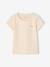 Pack of 3 short-sleeved T-shirts for girls beige - vertbaudet enfant 