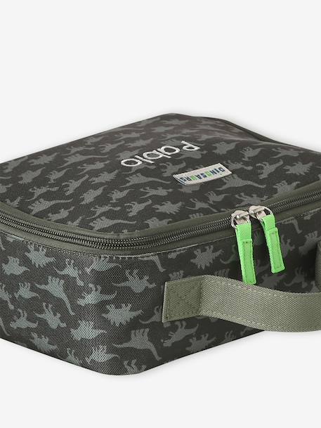 Personalised snack bag for boys khaki - vertbaudet enfant 