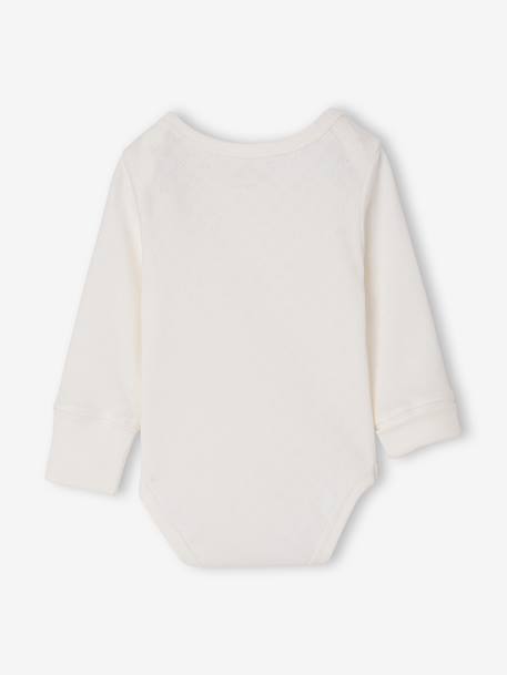 Lot de 3 bodies manches longues bébé fille rose - vertbaudet enfant 