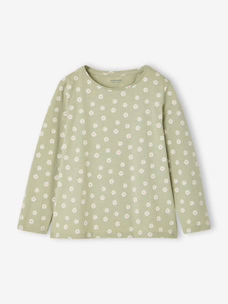Lot 2 pyjamas fille vert sauge - vertbaudet enfant 