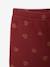 Fleece lined leggings for babies night blue+rosy+terracotta - vertbaudet enfant 