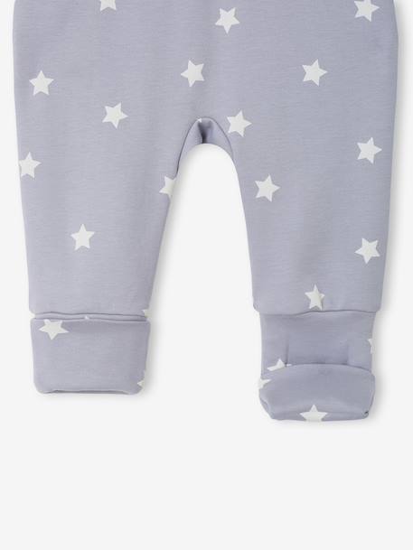 Pack of 2 baby sleepsuits with back opening sky blue - vertbaudet enfant 