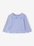 Long Sleeve Top with Embroidered Collar, for Babies BEIGE LIGHT SOLID+blue+striped navy blue+striped red - vertbaudet enfant 