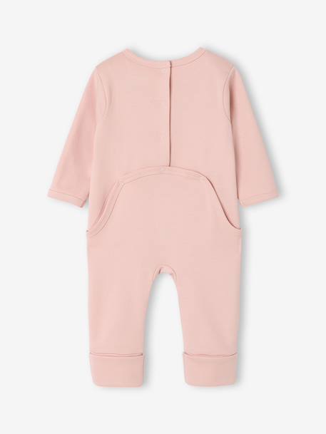 Pack of 2 baby sleepsuits with back opening sage green - vertbaudet enfant 