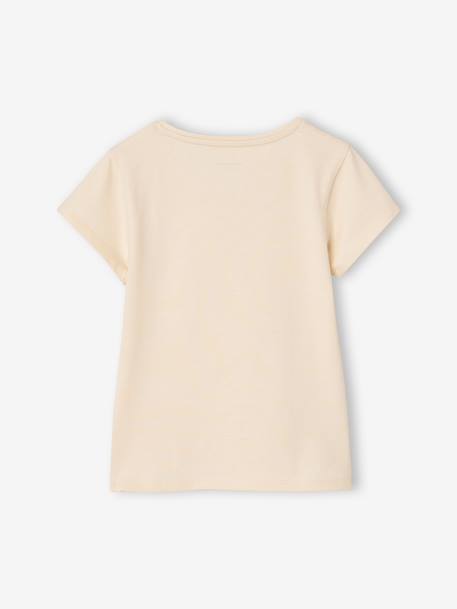 Lot de 3 T-shirts manches courtes fille beige - vertbaudet enfant 