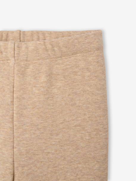 Legging fille doublé polaire beige chiné+blush+marine+noir - vertbaudet enfant 