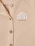 Long-sleeved playsuit for baby beige - vertbaudet enfant 