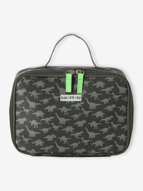 Sac à goûter personnalisable en polyester kaki - vertbaudet enfant 