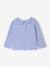 Long Sleeve Top with Embroidered Collar, for Babies BEIGE LIGHT SOLID+blue+striped navy blue+striped red - vertbaudet enfant 