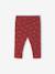 Fleece lined leggings for babies night blue+rosy+terracotta - vertbaudet enfant 