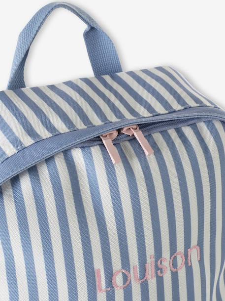 Customisable backpack for girls blue - vertbaudet enfant 