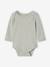Pack of 3 long-sleeved bodysuits for baby pale pink - vertbaudet enfant 