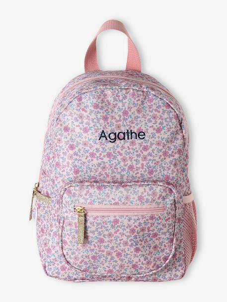 Customisable kids' backpack candy pink - vertbaudet enfant 