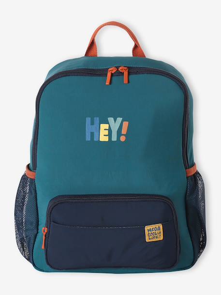 Customisable backpack for boys dark green - vertbaudet enfant 