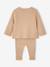Unisex Combo: Jersey Knit Top & Trousers for Babies aqua green+beige+sage green+WHITE LIGHT SOLID - vertbaudet enfant 