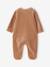 Pack of 2 baby sleepsuits with front opening cappuccino+pale pink+sage green - vertbaudet enfant 
