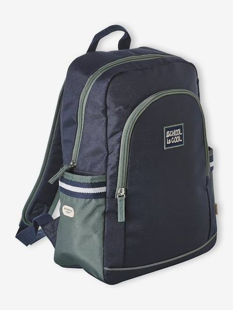 Sac à dos garçon personnalisable bleu foncé - vertbaudet enfant 