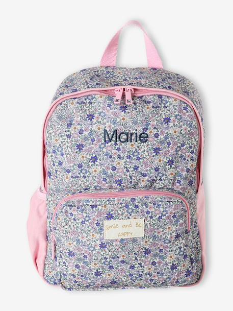 Sac à dos personnalisable lilas poudré - vertbaudet enfant 
