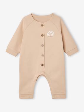 -Long-sleeved playsuit for baby