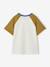 Short-sleeved T-shirt for boys khaki - vertbaudet enfant 