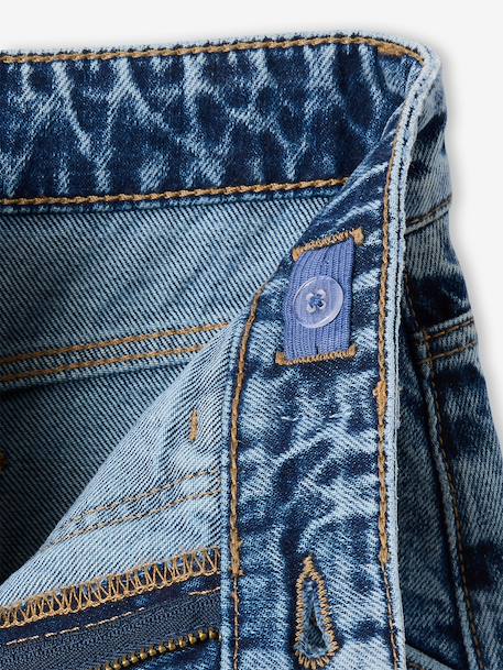 Wide-Leg Carpenter Trousers for Girls, JONEN deep blue+denim grey+medium blue - vertbaudet enfant 