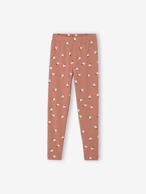 Fille-Lot de 2 leggings fille Basics