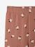 Lot de 2 leggings fille Basics bois de rose+gris foncé+kaki+marron imprimé+vert sauge - vertbaudet enfant 