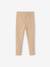 Fleece Lined Leggings for Girls black+blush+marl beige+navy blue - vertbaudet enfant 