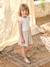 2-in-1-Effect Dress for Girls beige+ecru+indigo+pale pink+striped pink - vertbaudet enfant 