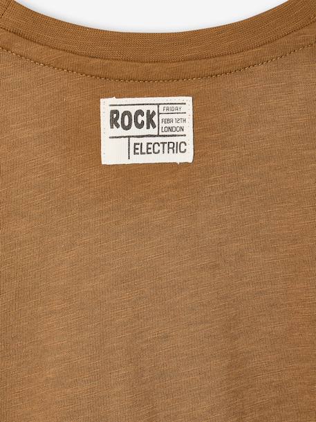 Long-sleeved T-shirt for boys cappuccino - vertbaudet enfant 