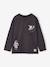 Long-sleeved T-shirt with slogan print for boys anthracite+pistachio+yellow - vertbaudet enfant 