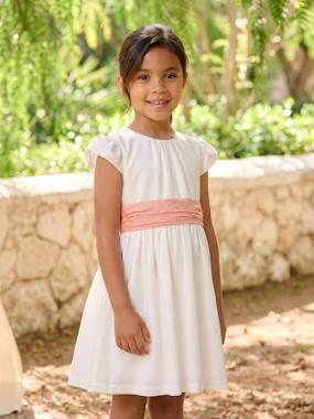 Girls-Party skater dress with bow