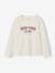 Long-sleeved T-shirt for girls ecru - vertbaudet enfant 