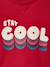 Long-sleeved T-shirt for boys red - vertbaudet enfant 